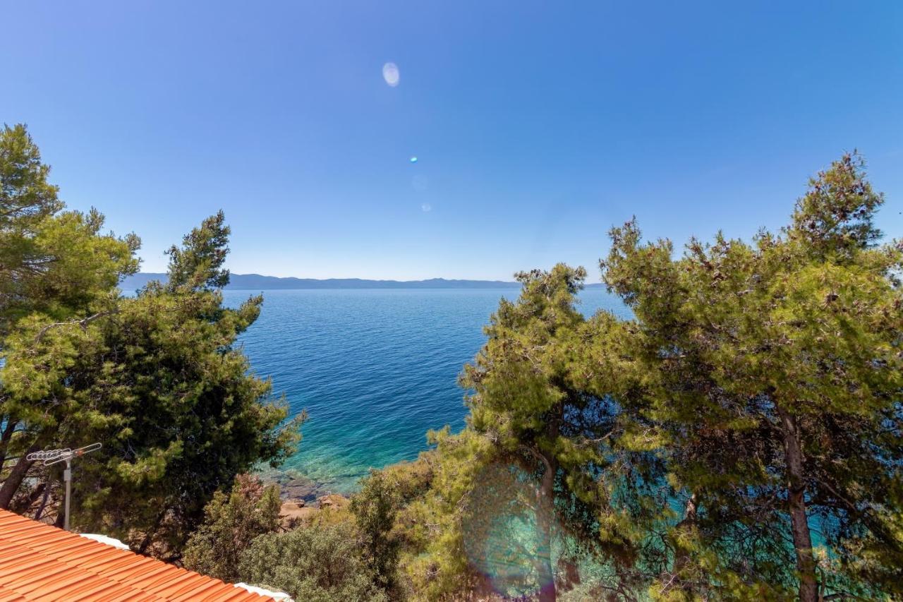 Seaside Secluded Apartments Cove Torac, Hvar - 575 Gdinj Kültér fotó
